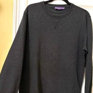 Ralph Lauren Purple Label Black Crewneck Sweater